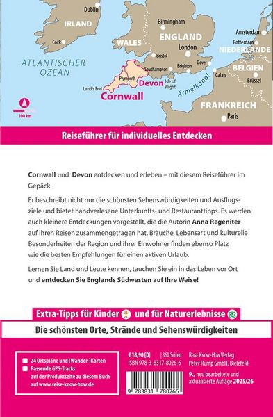 Produktbild: Reisef&uuml;hrer Cornwall