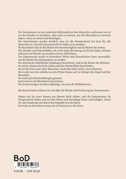 Produktbild: Die Gottesmutter Maria