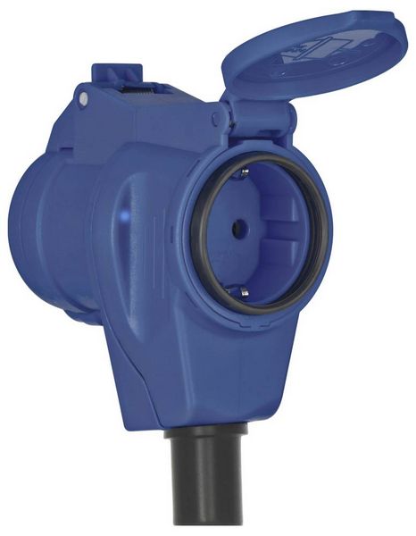 Produktbild: Brennenstuhl 1167650310 Strom Camping-CEE-Verl&auml;ngerungskabel Blau, Schwarz, Grau, Orange 10 m H07RN-F 3G 2,5 mm&sup2;