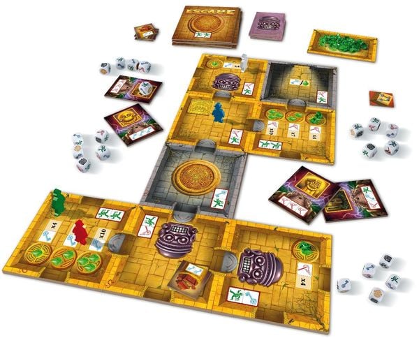 Produktbild: Queen Games - Escape - Der Fluch des Tempels