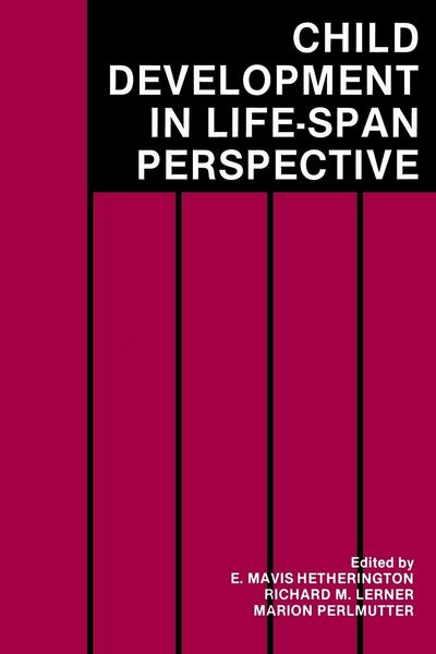 Produktbild: Child Development in a Life-Span Perspective