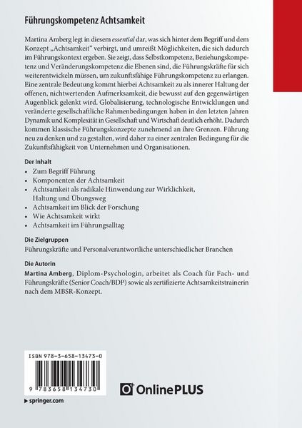 Produktbild: F&uuml;hrungskompetenz Achtsamkeit