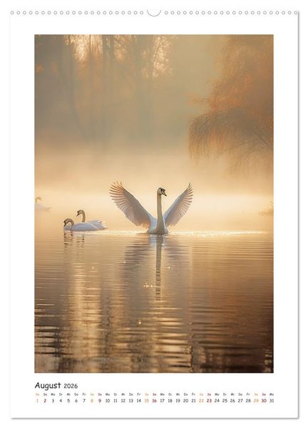 Produktbild: Tanz der V&ouml;gel (hochwertiger Premium Wandkalender 2026 DIN A2 hoch), Kunstdruck in Hochglanz