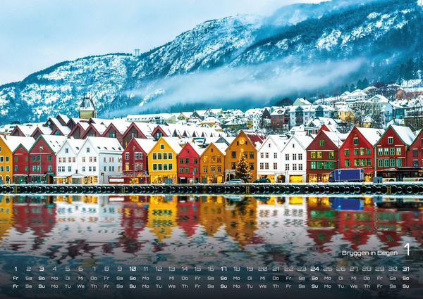 Produktbild: Norwegen &ndash; Im Land der Fjorde - 2027 - Kalender DIN A2
