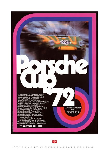 Produktbild: Porsche Rennplakate 2026