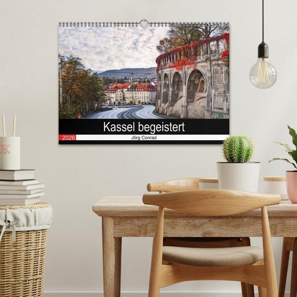 Produktbild: Kassel begeistert (Wandkalender 2026 DIN A3 quer), CALVENDO Monatskalender