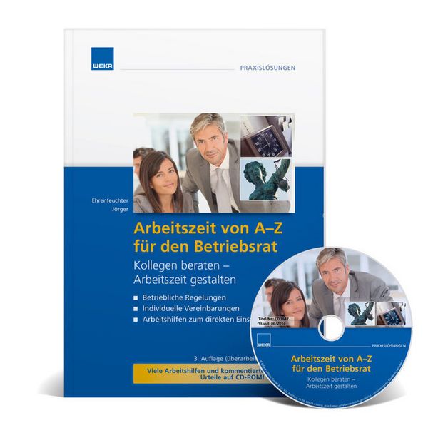 Produktbild: Arbeitszeit von A-Z f&uuml;r Betriebsr&auml;te 2014