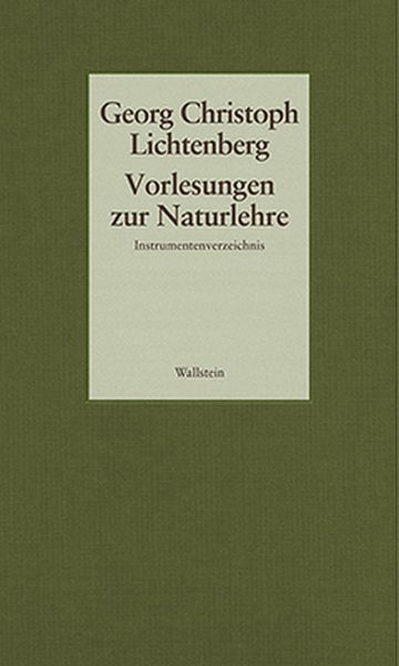 Produktbild: Vorlesungen zur Naturlehre