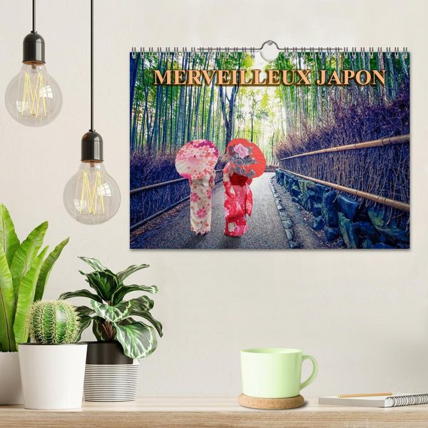 Produktbild: Merveilleux Japon (Calendrier mural 2026 DIN A4 vertical), CALVENDO calendrier mensuel