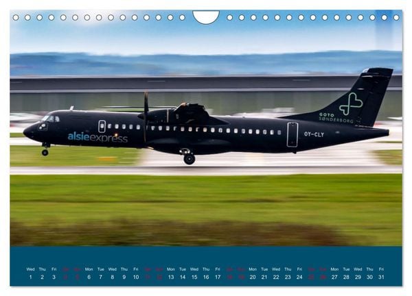 Produktbild: Panning Aviation Photography (Wall Calendar 2026 DIN A4 landscape), CALVENDO 12 Month Wall Calendar