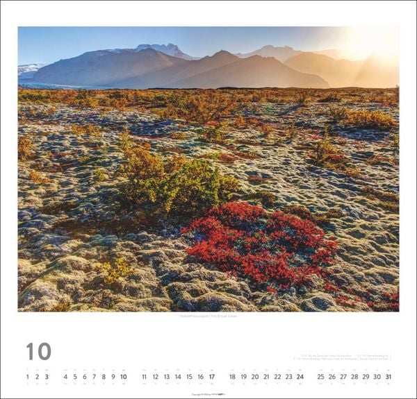 Produktbild: Island Kalender 2027 - Insel aus Feuer und Eis