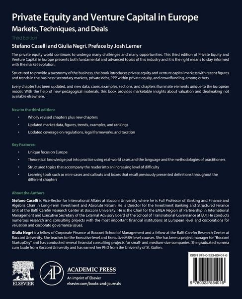 Produktbild: Private Equity and Venture Capital in Europe