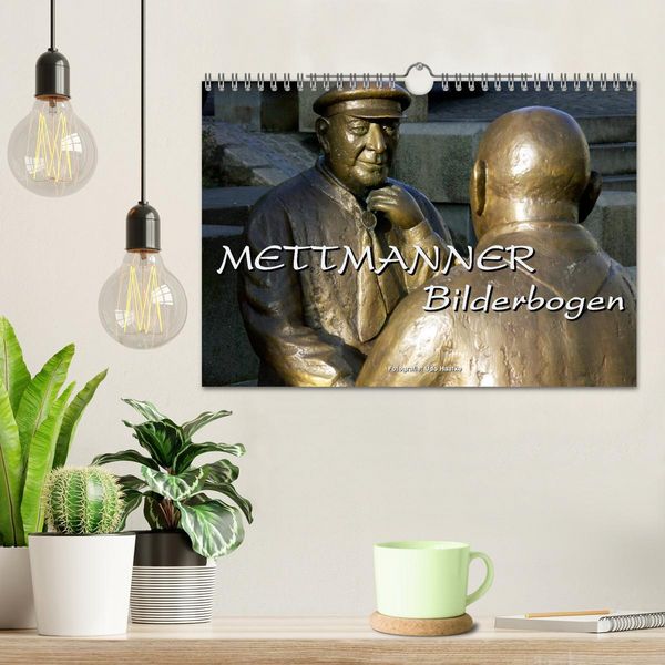 Produktbild: Mettmanner Bilderbogen 2026 (Wandkalender 2026 DIN A4 quer), CALVENDO Monatskalender