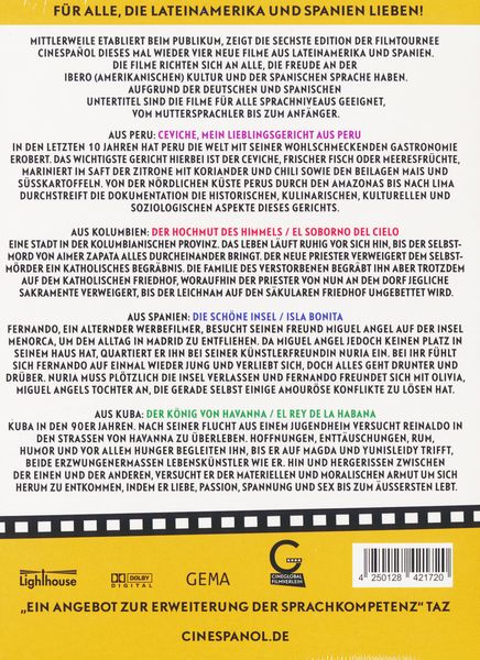 Produktbild: Cinespanol Box 6 [4 DVDs]
