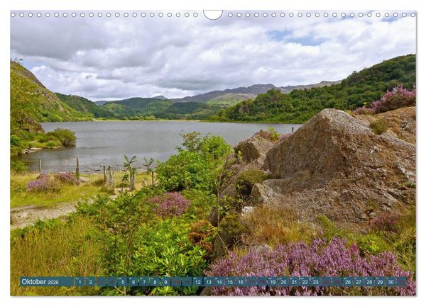 Produktbild: Herbe Sch&ouml;nheit Wales (Wandkalender 2026 DIN A3 quer), CALVENDO Monatskalender
