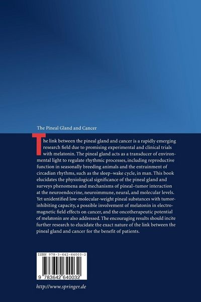 Produktbild: The Pineal Gland and Cancer