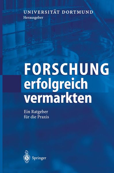 Produktbild: Forschung erfolgreich vermarkten