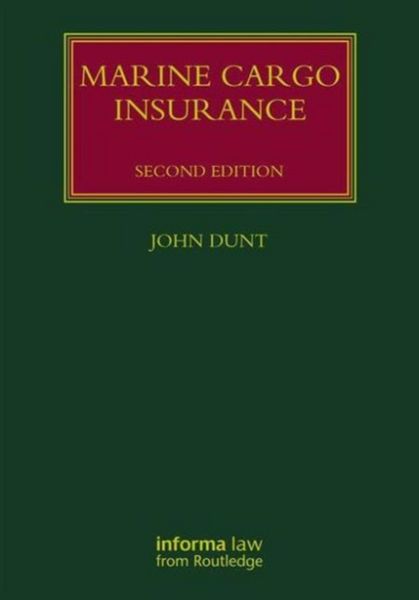 Produktbild: Dunt, J: Marine Cargo Insurance