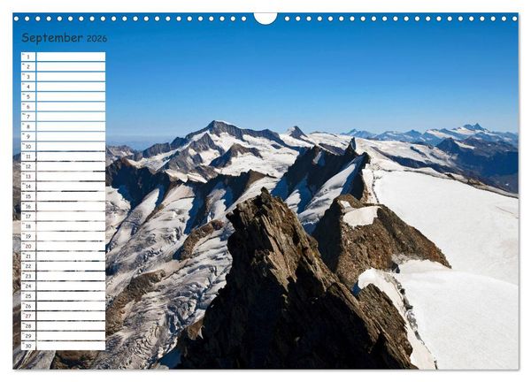 Produktbild: Der Gro&szlig;venediger 3666m (Wandkalender 2026 DIN A3 quer), CALVENDO Monatskalender