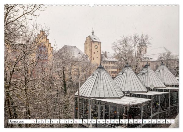 Produktbild: Waldshut - schmuckes Hochrhein St&auml;dtle (hochwertiger Premium Wandkalender 2026 DIN A2 quer), Kunstdruck in Hochglanz