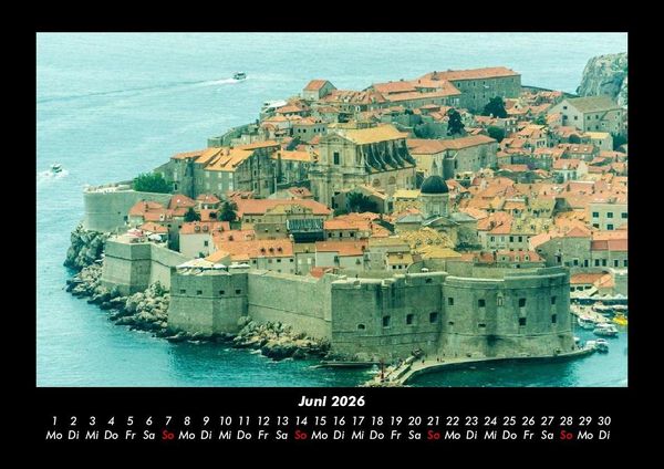 Produktbild: Kroatien 2026 Fotokalender DIN A3