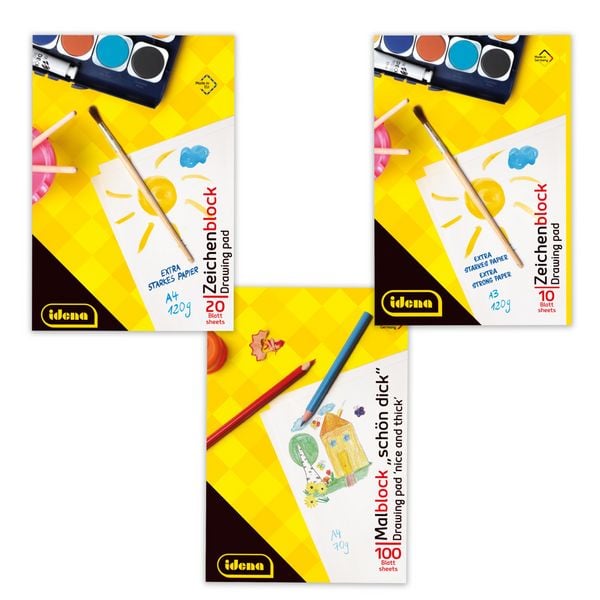 Produktbild: Idena Schulstart Box Essentials 10-teilig + Graits Idena Schnellhefter Set