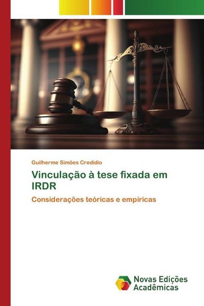 Produktbild: Vincula&ccedil;&atilde;o &agrave; tese fixada em IRDR