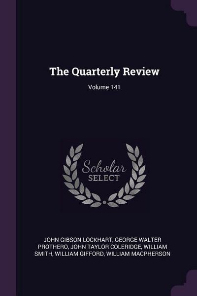 Produktbild: The Quarterly Review; Volume 141