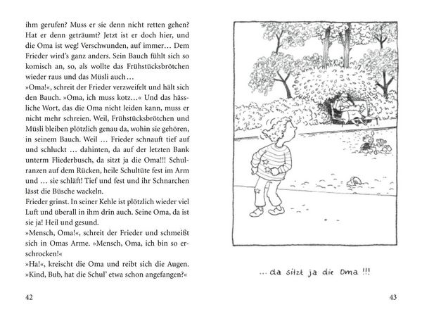 Produktbild: &raquo;Schule!&laquo;, schreit der Frieder, und die Oma, die kommt mit