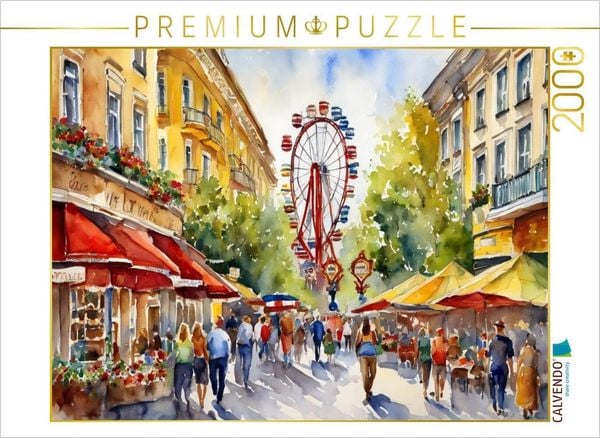 Produktbild: CALVENDO Puzzle Wiener Prater | 2000 Teile Lege-Gr&ouml;&szlig;e 90x67cm Foto-Puzzle f&uuml;r gl&uuml;ckliche Stunden