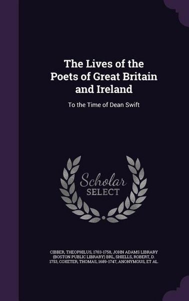 Produktbild: The Lives of the Poets of Great Britain and Ireland