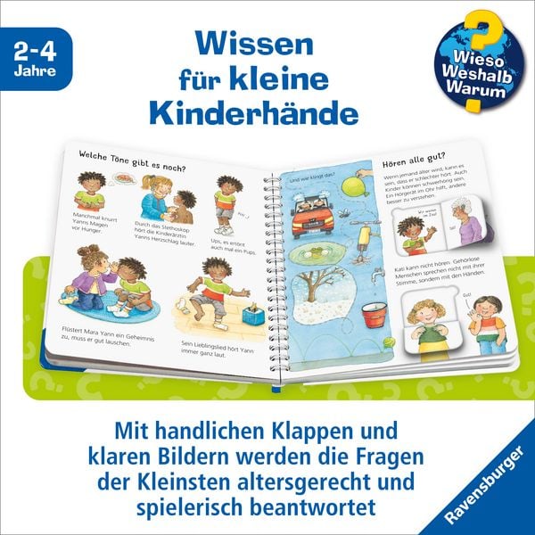 Produktbild: Wieso? Weshalb? Warum? junior, Band 36 - Sehen, riechen, h&ouml;ren