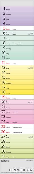 Produktbild: Planer Farbenspiel 2027