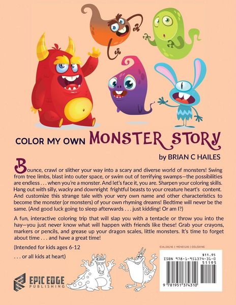 Produktbild: Color My Own Monster Story