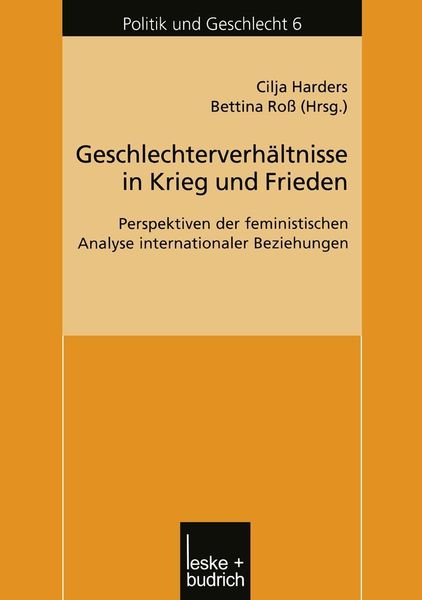 Produktbild: Geschlechterverh&auml;ltnisse in Krieg und Frieden