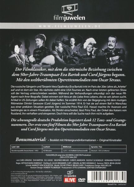 Produktbild: Der letzte Walzer