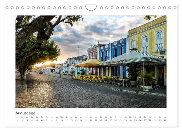 Produktbild: Brasilien 2026 Bahia - die Wiege Brasiliens (Wandkalender 2026 DIN A4 quer), CALVENDO Monatskalender