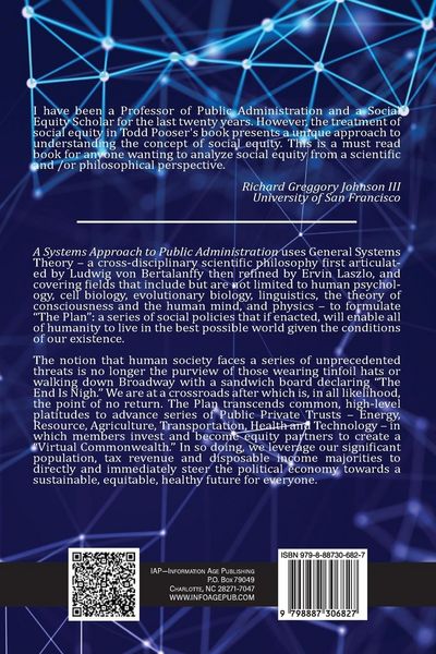 Produktbild: A Systems Approach to Public Administration and Social Equity