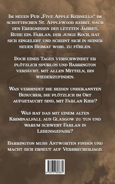 Produktbild: Barrington-Kleine Morde unter Gangstern (Band 2) Cosy-Krimi