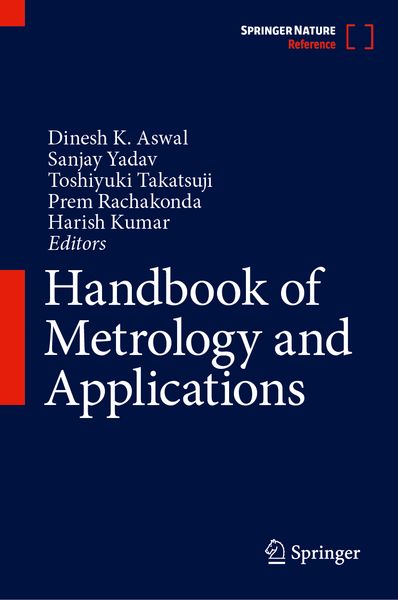 Produktbild: Handbook of Metrology and Applications