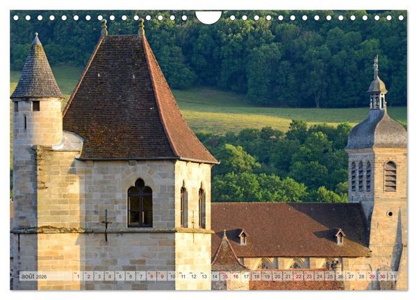 Produktbild: Villes d'Occitanie (Calendrier mural 2026 DIN A4 vertical), CALVENDO calendrier mensuel