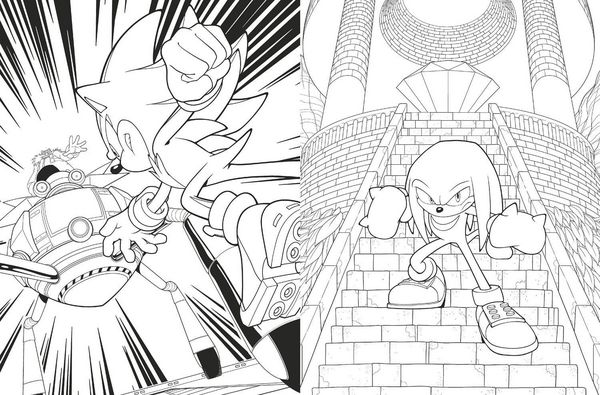 Produktbild: Sonic the Hedgehog Team Sonic Colouring Book