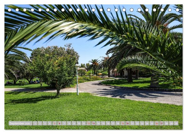 Produktbild: Erholung auf Korfu im St. Georg's Bay Country Club (Tischkalender 2026 DIN A5 quer), CALVENDO Monatskalender