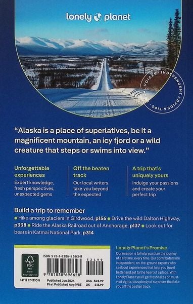 Produktbild: Lonely Planet Alaska