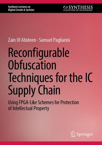 Produktbild: Reconfigurable Obfuscation Techniques for the IC Supply Chain