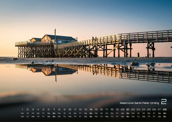 Produktbild: Nordsee &ndash; K&uuml;stenzauber - 2027 - Kalender DIN A3