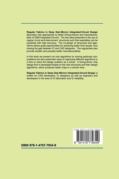 Produktbild: Regular Fabrics in Deep Sub-Micron Integrated-Circuit Design