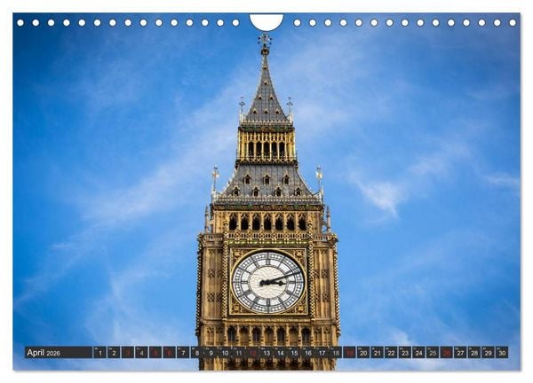 Produktbild: London Light (Wandkalender 2026 DIN A4 quer), CALVENDO Monatskalender