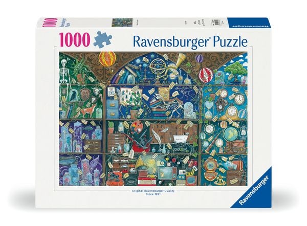 Produktbild: Erwachsenenpuzzle 1000 Teile - Das Kuriosit&auml;tenkabinett