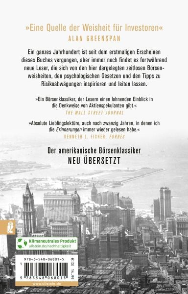 Produktbild: Erinnerungen eines Börsenspekulanten